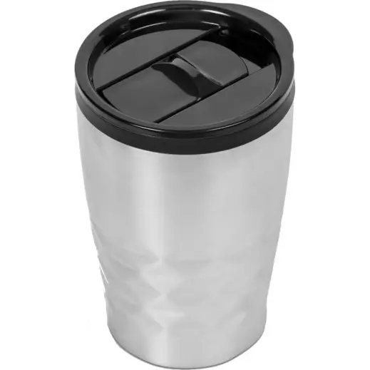 Vega Stainless Steel & Plastic Double-Wall Tumbler Silver Unbranded